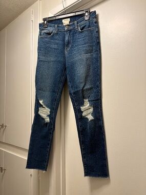 L’Agence “Marcelle” skinny jeans - destroyed knees - size 25